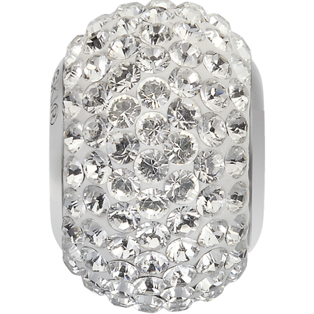 Swarovski BeCharmed & Pavé Beads - 80101 - BeCharmed Pave with Chatons Bead